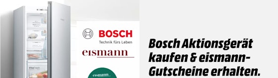 Bosch Aktionsgerät kaufen & Eismann-Gutscheine erhalten – z.B. Bosch KGN 332 + 30€-Gutschein für 419€