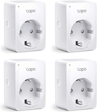 4er-Set TP-Link Tapo 100 für 35€ – WLAN-Steckdose, kompatibel mit Alexa & Google Home