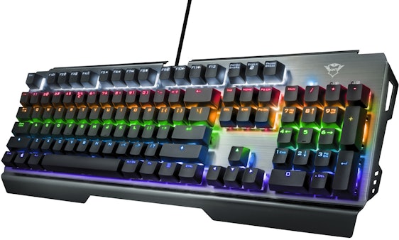 Trust GXT 877 Scarr für 28€ - Mechanische Gaming-Tastatur mir RGB-Beleuchtung (Prime)