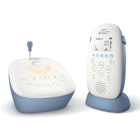 Philips Avent DECT SCD735/26 für 88€ - Babyphone mit Nachtlicht & Sternenhimmel, 24 Std. Laufzeit, Eco-Modus