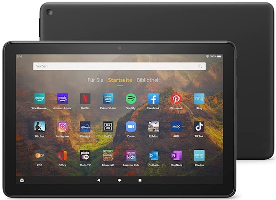 Amazon Fire HD 10 (2021) für 100€ – 10,1" Tablet mit Octa-core, 32GB Speicher & 12h Akkulaufzeit