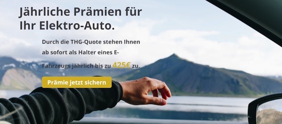 THG-Quote über Klima-Quote verkaufen: 300€ Sofortauszahlung oder bis zu 425€ im Flex-Betrag 🚙🔋