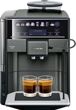Siemens EQ.6 plus s700 für 773€ - Kaffeevollautomat mit 1.500 Watt & 1,7l Wassertank