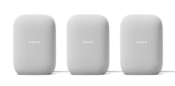 3x Google Nest Audio für 158€ - Smart-Speaker Bundle in Grau oder Schwarz + 6 Monate Spotify Premium