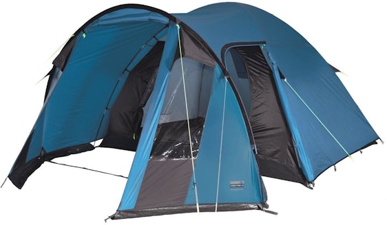 High Peak Tessin 5 für 90€ - Kuppelzelt für 5 Personen, mit 4qm Wohnraum & 2.000mm Wassersäule