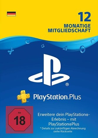 12 Monate PlayStation Plus für 46€ – Jahresmitgliedschaft für das Playstation-Network 🎮