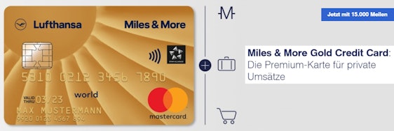 Verlängert! Lufthansa Miles & More: Gold Credit Card mit 15.000 Meilen » inkl. Versicherungspaket und Mietwagengutschein 💳