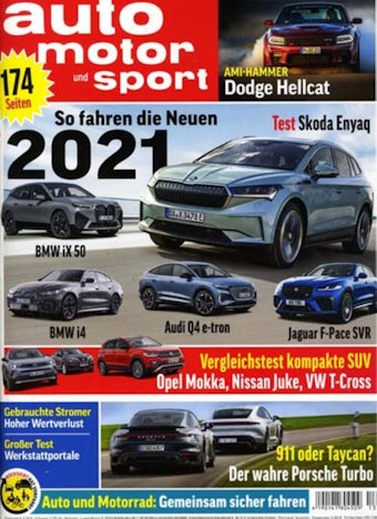Jahresabo auto motor sport im Abo für 125€ - 26 Ausgaben plus Wahlprämie im Wert von bis zu 110€