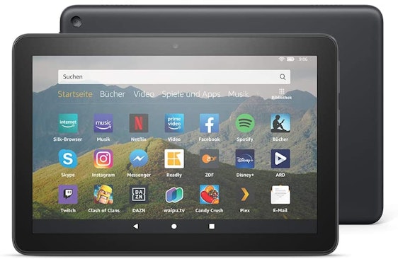 Amazon Fire HD 8 (2020) für 75€ - 8" Tablet mit Quad-Core und Fire OS