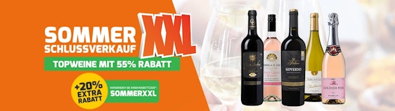 20% Extra-Rabatt im Sommerschlussverkauf XXL bei Weinvorteil – z.B.: Goldish Pink Sparkling Rosé halbtrocken für 30€