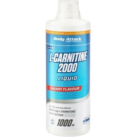 Body Attack L-Carnitine Liquid 2000 Orange 1000ml mit 11,00€ Rabatt
