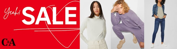20% Extra-Rabatt im Sale bei C&A – online & in der Filiale