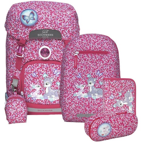 Beckmann Schulrucksack-Set Classic Forest Friends mit 35% Rabatt
