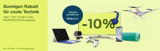 10% Rabatt auf ausgewählte Elektronik bei eBay – z.B. Apple HomePod für 241€