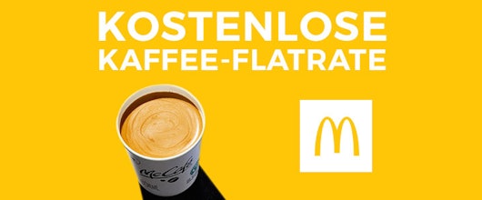 Kaffee und Cola gratis bei McDonalds » Eure kostenlose Getränke-Flatrate