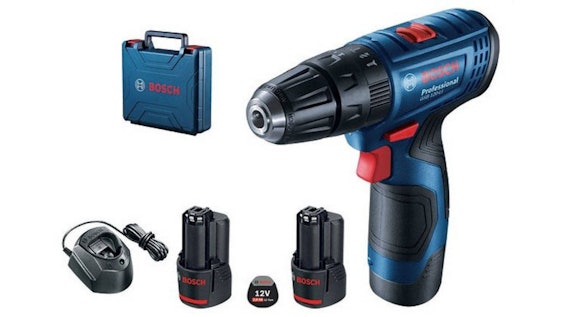 Bosch GSB 120-LI 12V Akku-Bohrschrauber für 85€ - mit 2x 2.0Ah Li-Ion Akku und Koffer