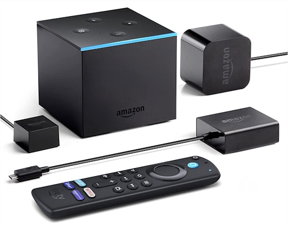 Amazon Fire TV Cube (2. Gen./2020) + Alexa-Sprachfernbedienung (3.Gen.) für 55€ – 4k Ultra HD-Streaming-Mediaplayer mit Alexa