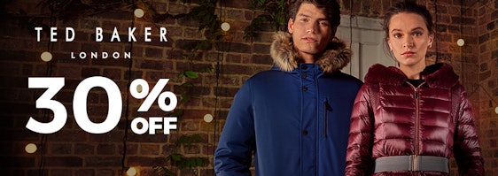 Ted Baker Black Pie Day: 30% Rabatt auf Bekleidung & Accessoires