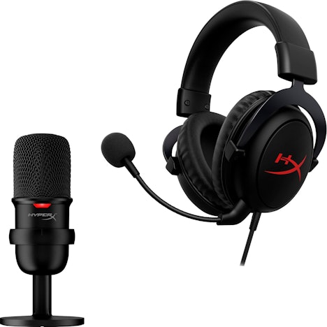 HyperX SoloCast + Cloud Core für 63€ – USB-Mikrofon mit Tischstativ und Headset im Bundle