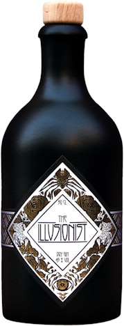 The Illusionist Dry Gin (0,5L) für 26€ - Unfiltered Dry Gin mit 16 Botanicals, 45% Vol.