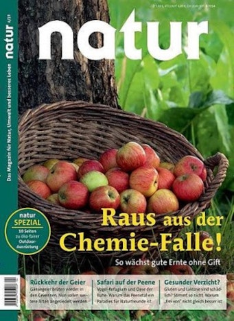 Jahresabo "natur" (14 Ausgaben) für 92€ - mit Wahlprämie bis 85€ + 5€ Direktabzug