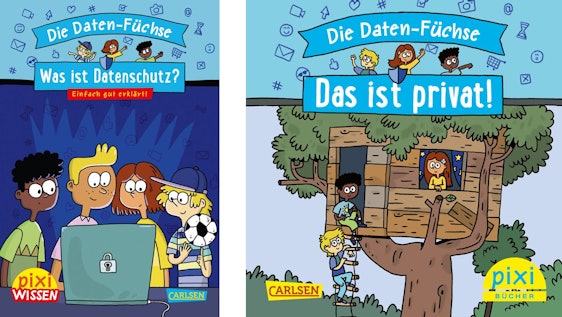 Kostenlose Pixi Bücher - "Was ist Datenschutz?" + "Das ist privat!"