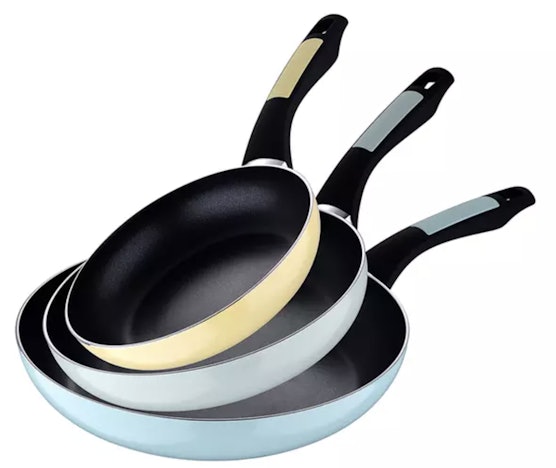 San Ignacio Cozy für 37€ - 3er-Set Aluminium-Pfannen in 3 Farben