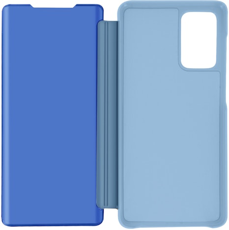 Avizar Samsung Galaxy A72 View Cover mit Spiegeleffekt & Standfunktion - Blau: Spart 3,05€