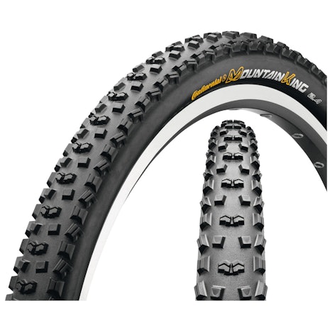 Stark! 2er-Set Continental Mountain King II ProTection Folding Black Chili für 42€ - Mountainbike-Reifen, 29"x 2,4"