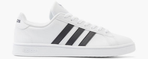 Adidas Grand Court für 34€ - leichter Freizeitschuh in Retro-Optik in weiß