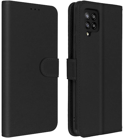 21% Rabatt auf Avizar Flip Cover Geldbörse, Etui Kunstleder für Galaxy A42 5G - Schwarz