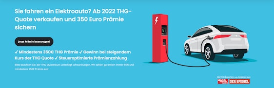 THG-Quote für E-Auto über Elektrovorteil verkaufen: Mindestens 350€ Prämie + 15€ Treuebonus nach 3 Jahren 🚙⚡