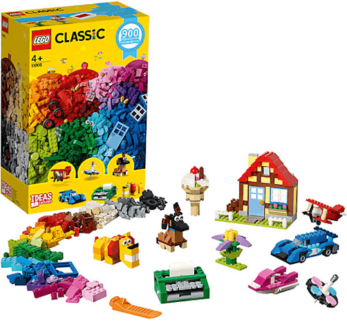 Lego Classic Steinebox mit Rädern (11014) für 32€ - 653 Teile