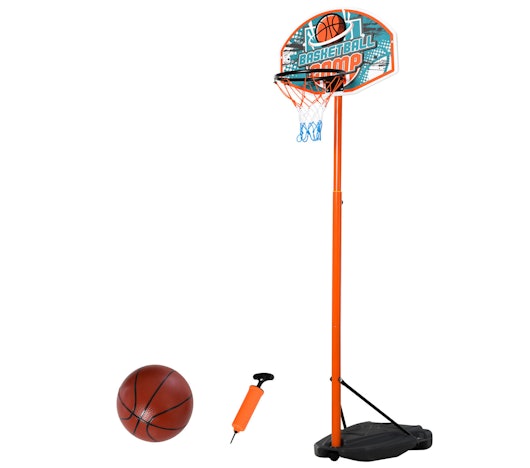 Homcom Basketballständer mit Basketballkorb für 42€ - inkl. Ball und Pumpe