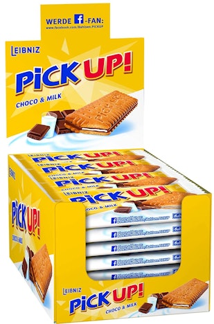 Top! 🍫 Leibniz Pick Up! Choco & Milch ab 5€ – Keks-Schoko-Riegel im 24er-Pack