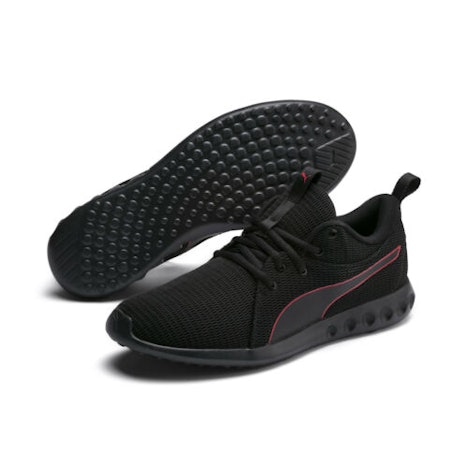 Puma Carson 2 New Core für 22€ - Laufschuhe in Schwarz und Grün, in verschiedenen Größen