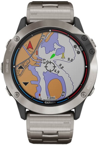 Garmin Quatix 6X Solar für - Unisex GPS-Smartwatch