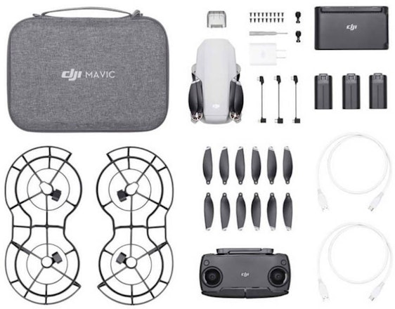 DJI Mavic Mini Fly More Combo für 323€ - Drohne mit viel Zubehör