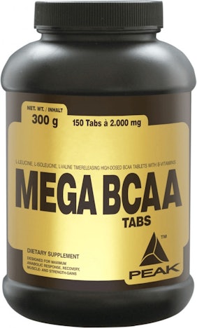 Aktion: Peak Mega BCAA 150 Tabletten für nur 11,90€ statt 23,00€