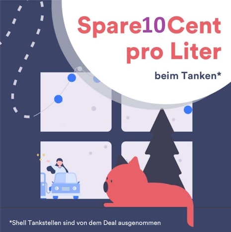 10 Cent pro Liter Tankrabatt mit Bertha-App ⛽📲