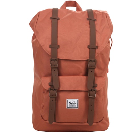 Aktion: Herschel Little America Backpack Mid-Volume apricot brandy/saddle brown 42% günstiger