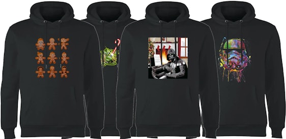 Hoodie-Sale bei Zavvi! 40% Rabatt auf ausgewählte Star Wars-Hoodies - über 70 Motive zur Auswahl