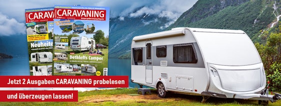 Kostenlos! 2 Ausgaben "Caravaning" probelesen