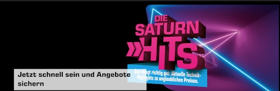 Saturn Technik Hits - Die 10 besten Angebote im Preischeck đ€©