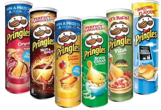4x Pringles (200g) ab 5€ - verschiedene Sorten, z.B. Original & Paprika (Prime)