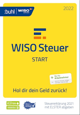 WISO steuer: Start 2022 für 11€ – für das Steuerjahr 2021, als Download