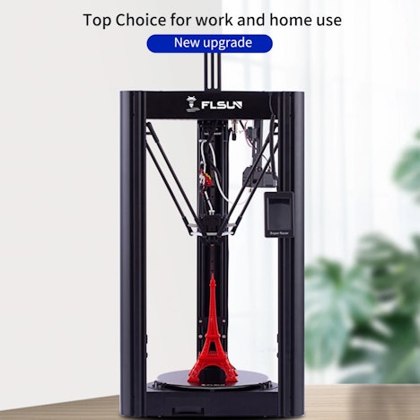 FLSUN SR Delta 3D-Drucker mit 200g PLA-Musterfilament für 375.9€