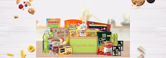 Degusta-Box für 6€ – Lebensmittelbox mit 10-15 Überraschungsprodukten