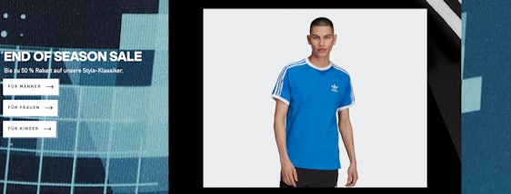 Letzte Chance! 20% Extra-Rabatt bei Adidas - End of Season Sale mit über 6.000 reduzierten Artikeln 👟