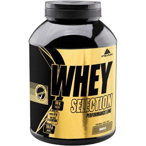 Peak Whey Selection 1800g Vanille mit 36% Rabatt